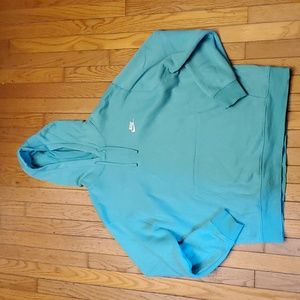 Nike Sportswear Club Fleece Pullover Hoodie- Washed Teal